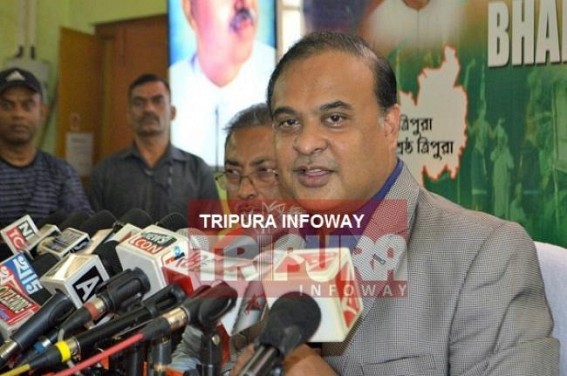 BJP believes in One-Tripura' : Himanta